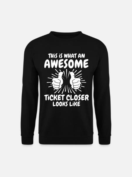 IT Ticket - Unisex Sweatshirt - black