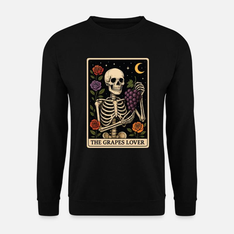 Grape Tarot - Unisex Sweatshirt - black