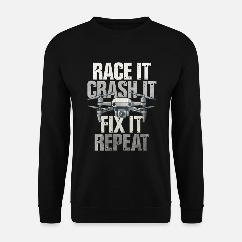 Drone - Unisex Pullover - Schwarz