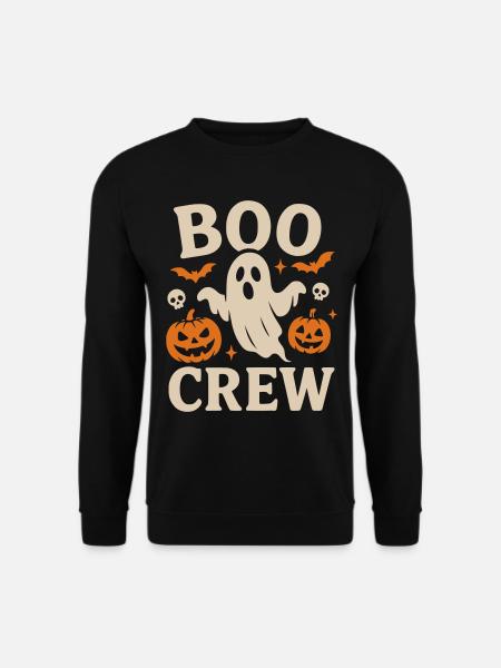 Boo Crew Halloween  - Unisex Pullover - Schwarz