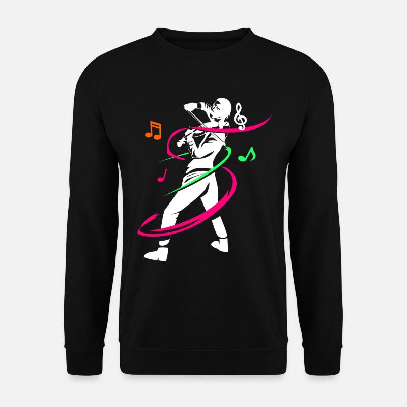 Cadeau violon violon violon - Sweat-shirt Unisexe - noir