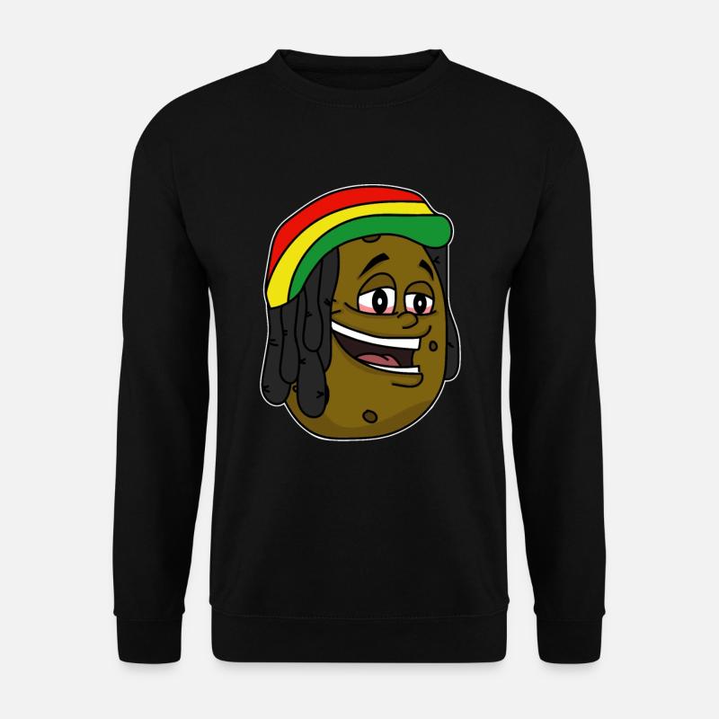 Potato reggae - Unisex Sweatshirt - black
