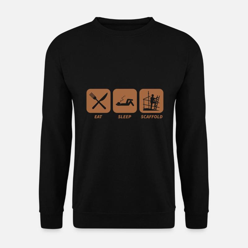 scaffolders - Sweat-shirt Unisexe - noir