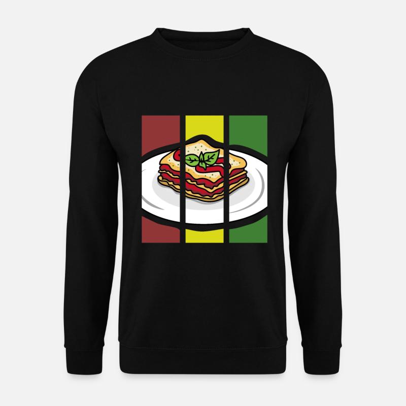 lasagne - Unisex Sweatshirt - black
