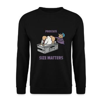 Urologue Médecin de la prostate Cadeau d'étudiant en urologie - Sweat-shirt Unisexe - noir - Devant - Alina (178cm) & Michal (187cm)