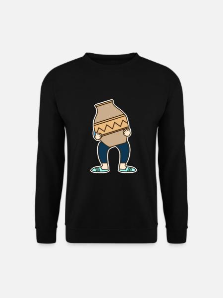 Pottery boy - Unisex Sweatshirt - black