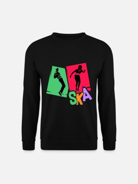 Ska Musik - Unisex Pullover - Schwarz