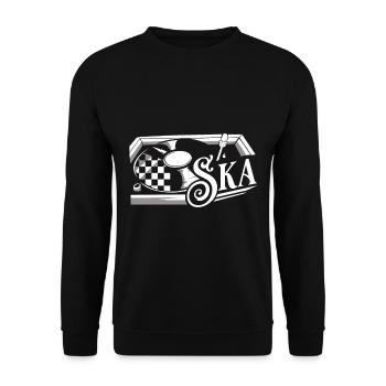 Ska reggae - Sweat-shirt Unisexe - noir - Devant - Alina (178cm) & Michal (187cm)