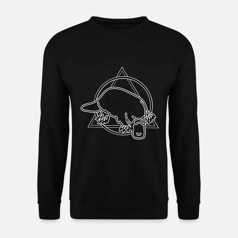 ornithorynque - Sweat-shirt Unisexe - noir