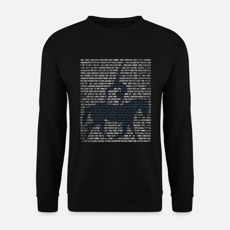 Vaulting equestrian gift - Unisex Sweatshirt - black