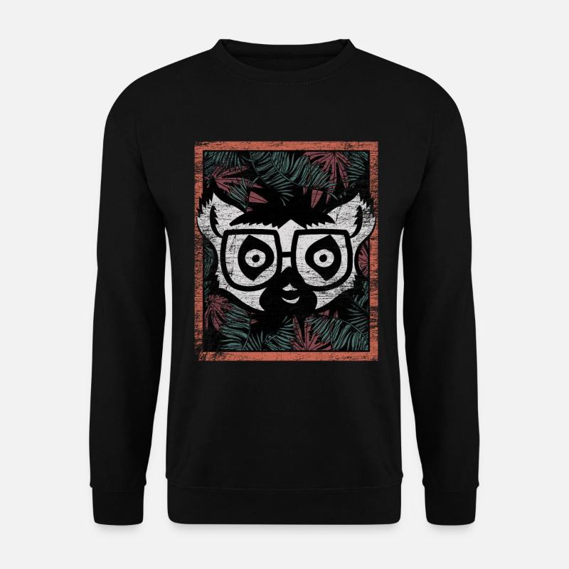 Lemur Madagascar gift - Unisex Sweatshirt - black