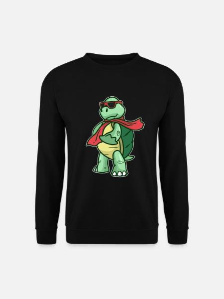 tortue - Sweat-shirt Unisexe - noir