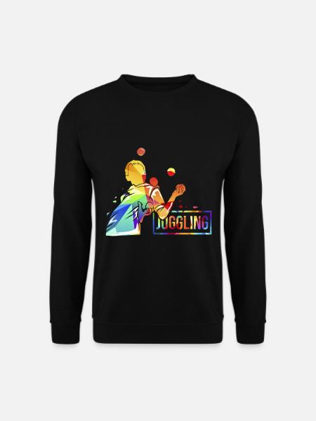 Juggling ball work - Unisex Sweatshirt - black