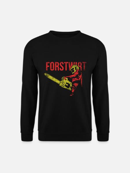 Forestry work - Unisex Sweatshirt - black
