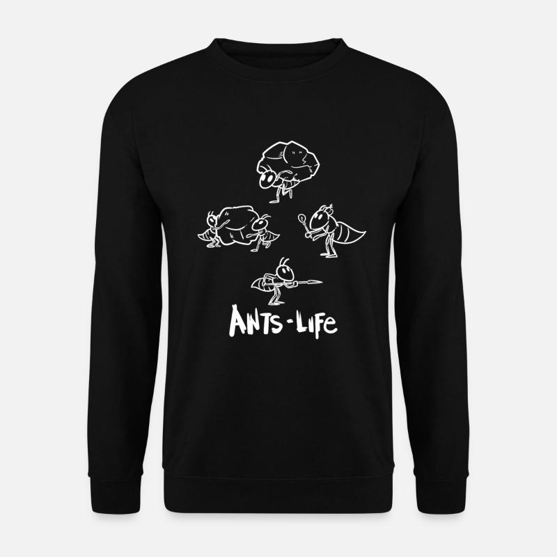 Ameisen - Unisex Pullover - Schwarz