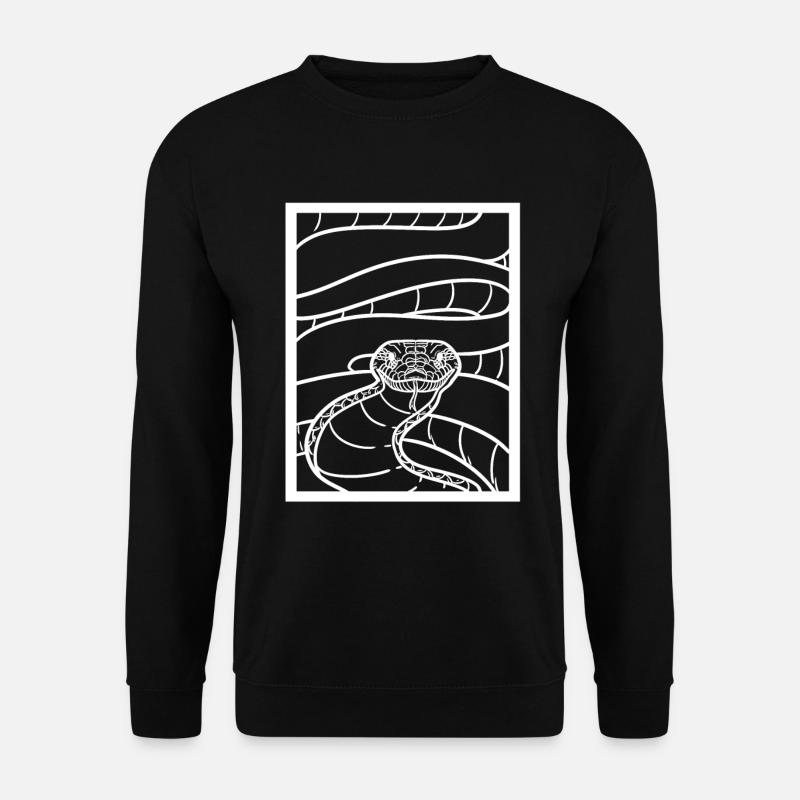 python - Unisex Sweatshirt - black