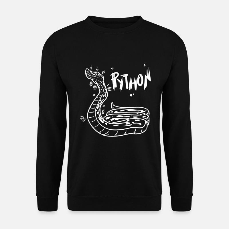 Python - Unisex Pullover - Schwarz