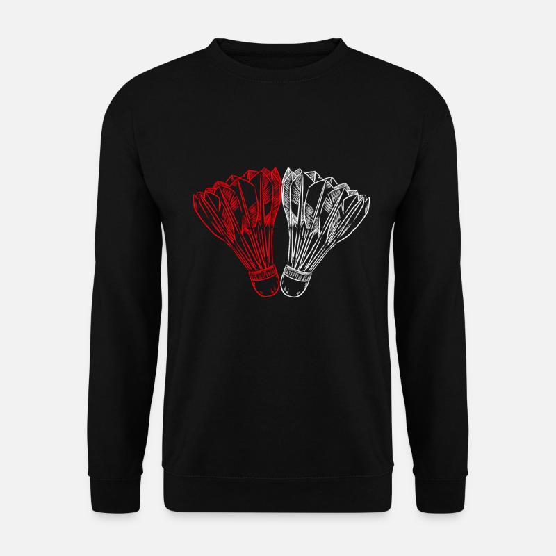 Speedminton Shuttlecock - Unisex Sweatshirt - black