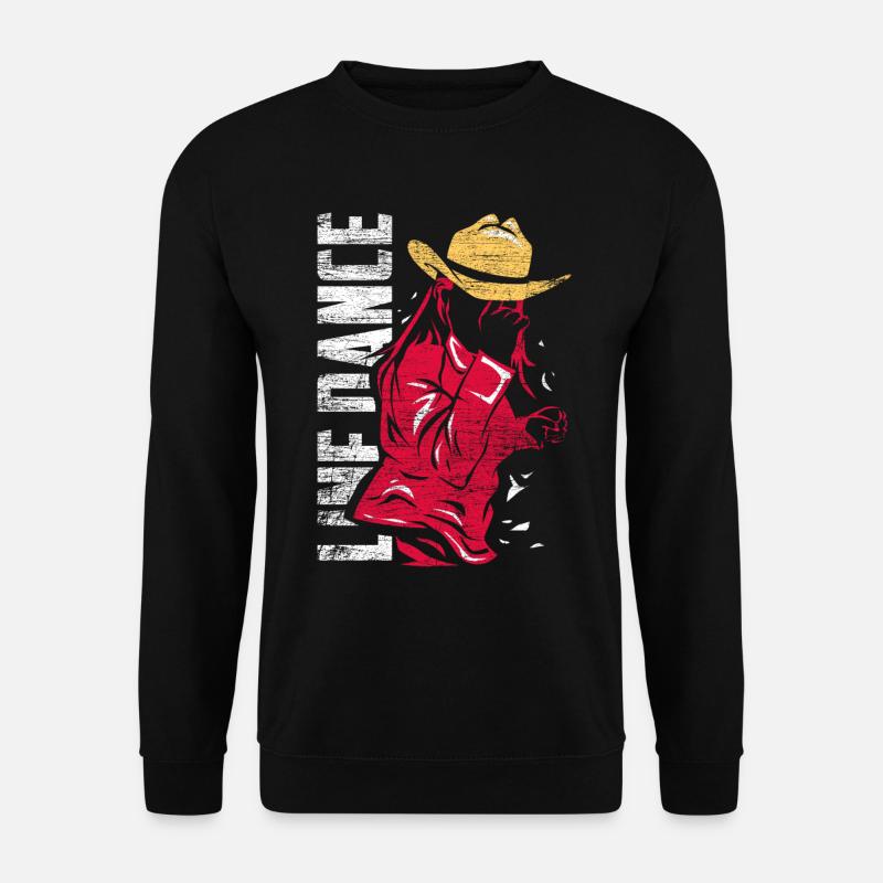Line dancing music - Unisex Sweatshirt - black