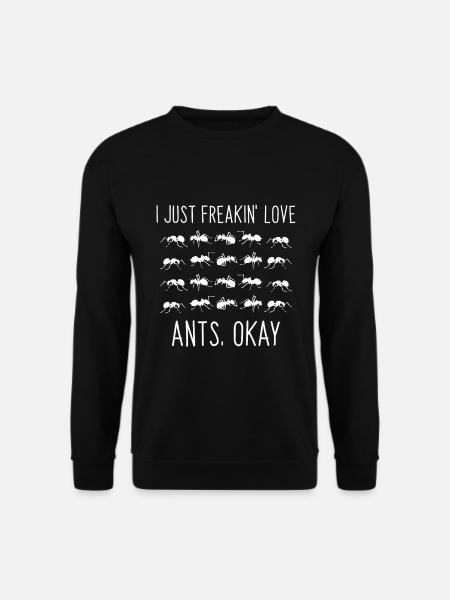 ants - Unisex Sweatshirt - black
