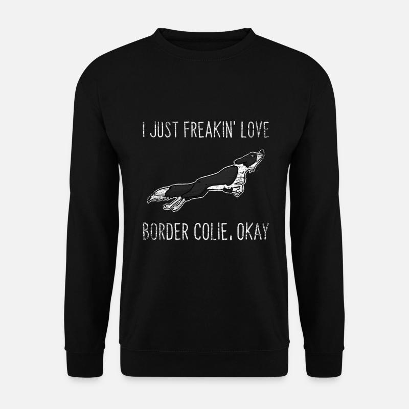 Border Collie - Unisex Pullover - Schwarz