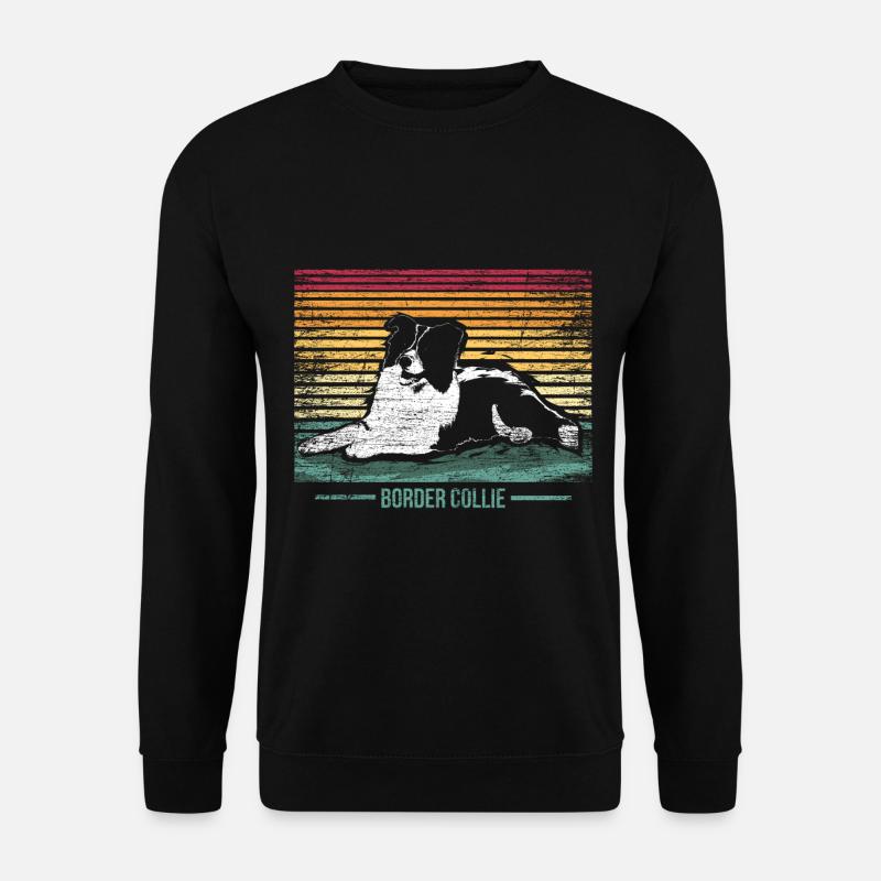 Border Collie - Unisex Pullover - Schwarz