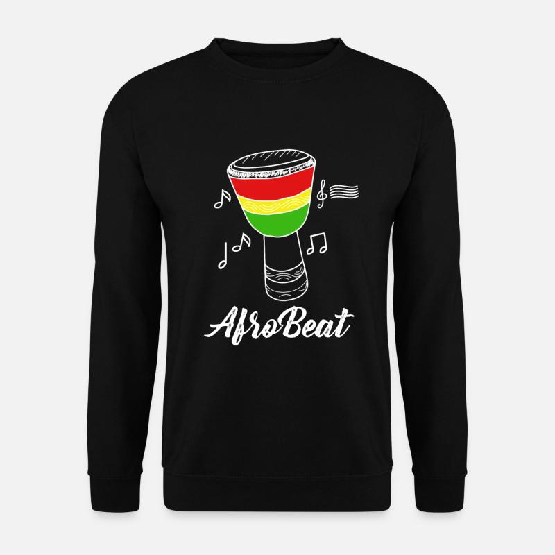 Afro Beat - Sweat-shirt Unisexe - noir