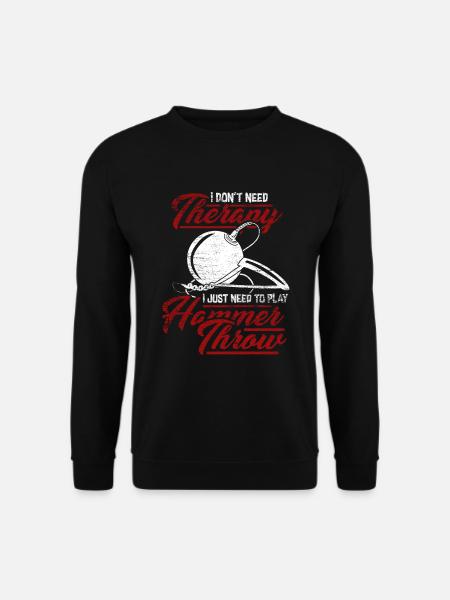 hammer throw - Unisex Sweatshirt - black