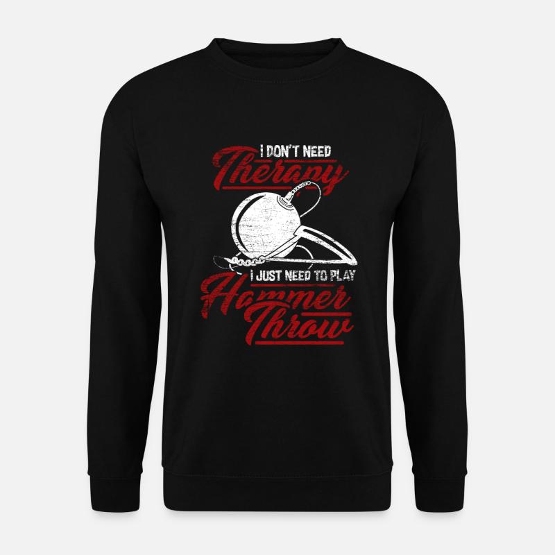 hammer throw - Unisex Sweatshirt - black