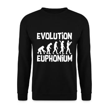 Euphonium development - Unisex Sweatshirt - black - Front - Alina (178cm) & Michal (187cm)