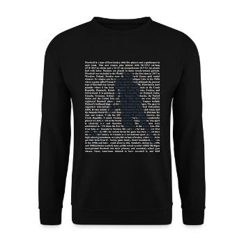 Unihockey - Unisex Pullover - Schwarz - Vorne - Alina (178cm) & Michal (187cm)