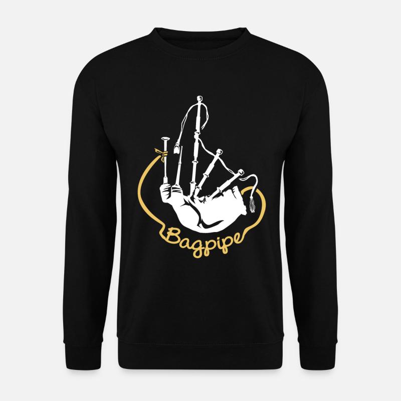 Dudelsack - Unisex Pullover - Schwarz