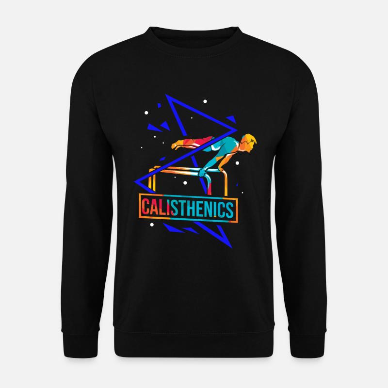 Calisthenics polygon - Unisex Sweatshirt - black