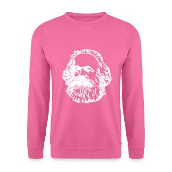 Karl Marx - Unisex Sweatshirt - pink - Front