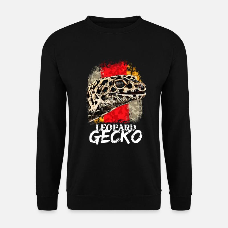Leopard Gecko - Sweat-shirt Unisexe - noir