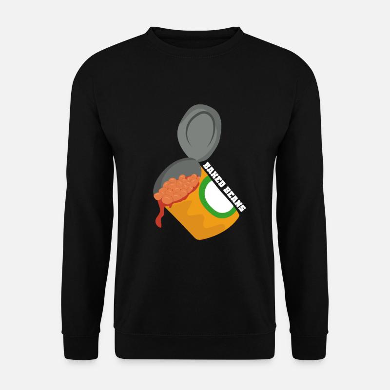 haricots en conserve - Sweat-shirt Unisexe - noir