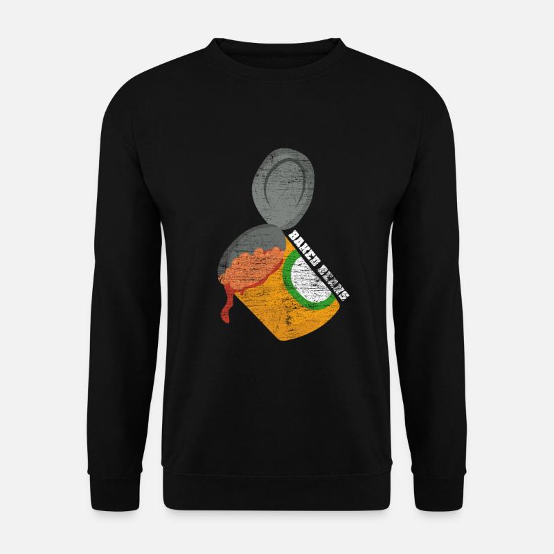 Gebackene Bohne Geschenk - Unisex Pullover - Schwarz