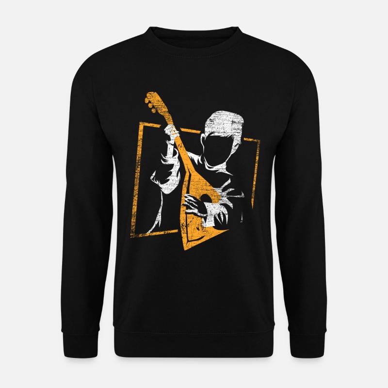 Balalaika Geschenk - Unisex Pullover - Schwarz