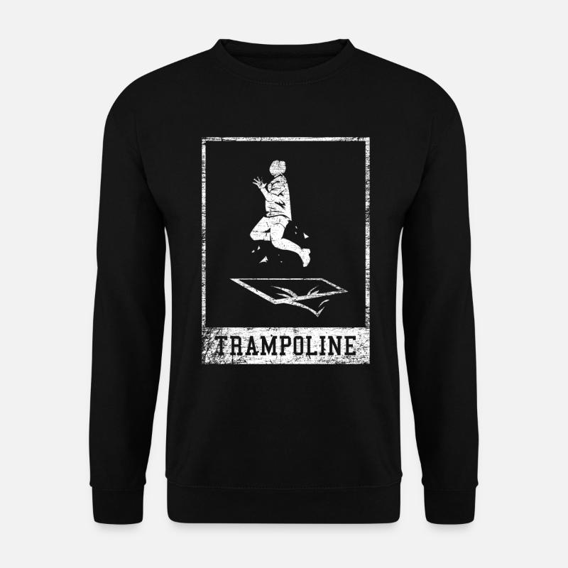 trampoline - Unisex Sweatshirt - black
