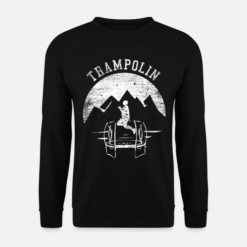 trampoline - Unisex Sweatshirt - black