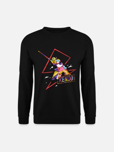 Kendo polygon gift - Unisex Sweatshirt - black