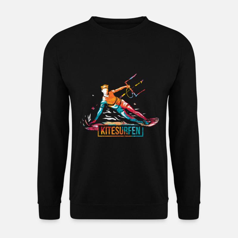 Kitesurfing gift - Unisex Sweatshirt - black