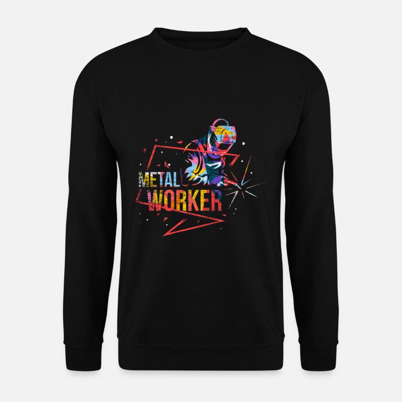 Metallbauer - Unisex Pullover - Schwarz