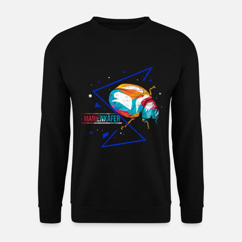 Polygone de coccinelle - Sweat-shirt Unisexe - noir