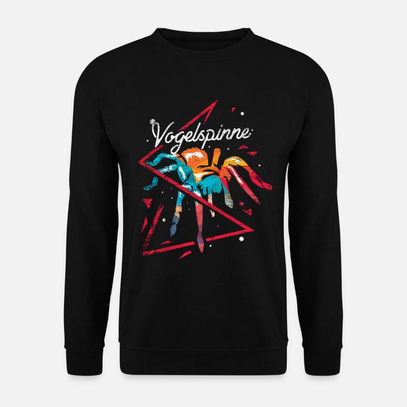 Polygon Tarantula Geschenk - Unisex Pullover - Schwarz