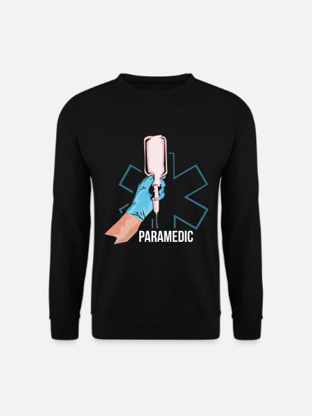 Notfallsanitäter Rettungssanitäter Geschenk - Unisex Pullover - Schwarz