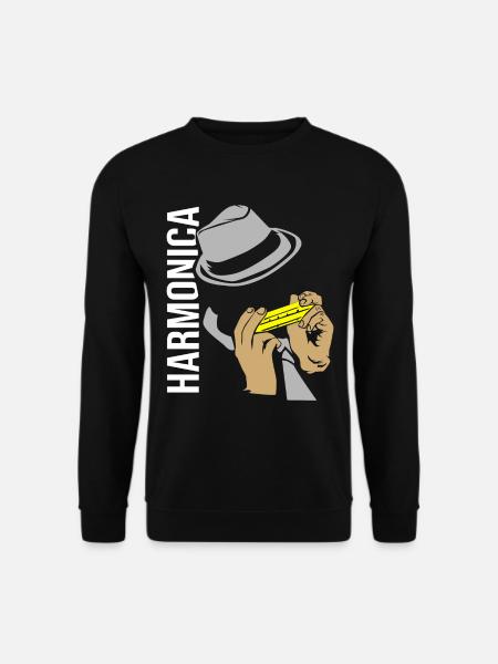 harmonica - Unisex Sweatshirt - black