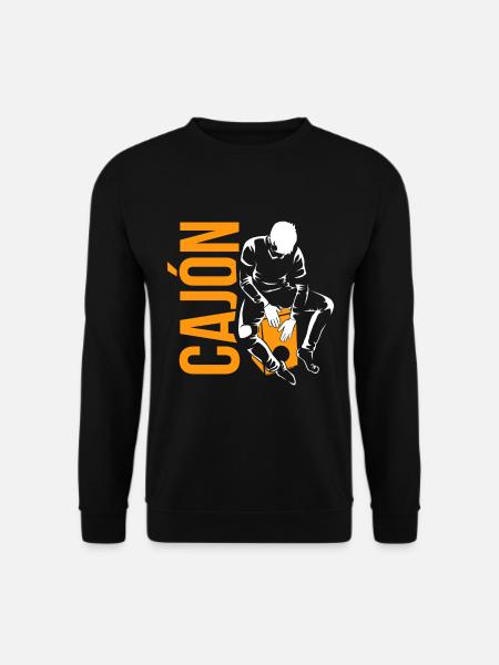 Cajón - Unisex Pullover - Schwarz