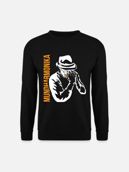 harmonica - Sweat-shirt Unisexe - noir
