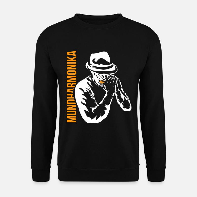 harmonica - Sweat-shirt Unisexe - noir